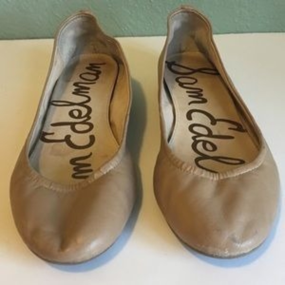 Sam Edelman Nude Flats